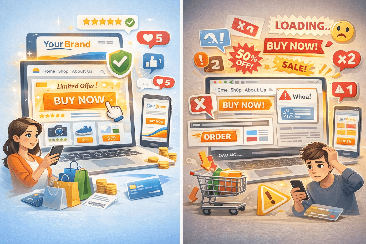 How Graphic Design Influences Customer Buying Decisions